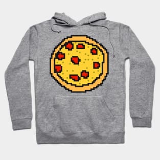 Eating 8bit Pixelart Pizza Food Hoodie